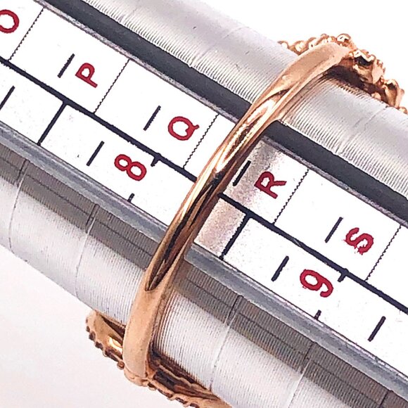 Pandora Rose™ Sparkling Feather Leaf Ring w/ Cubic Zirconia Size 58 (US 8.5) - Picture 5 of 8